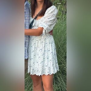 Storia floral mini dress